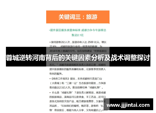 蓉城逆转河南背后的关键因素分析及战术调整探讨